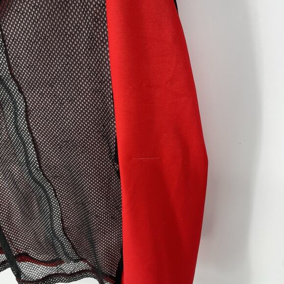 Assos Wind Block Cycling Vest Red Full Zip Men's Size XLG - Picture 7 of 8